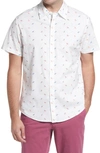 Bonobos Riviera Slim Fit Stretch Print Short Sleeve Button-up Shirt In Beach Day