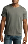 Rowan Asher Standard Cotton T-shirt In Moss