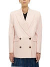 Alexander Mcqueen Oversize Blazer Jacket In Pink