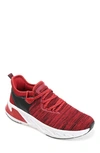 Vance Co. Vance Co Gibbs Knit Athleisure Sneaker In Red