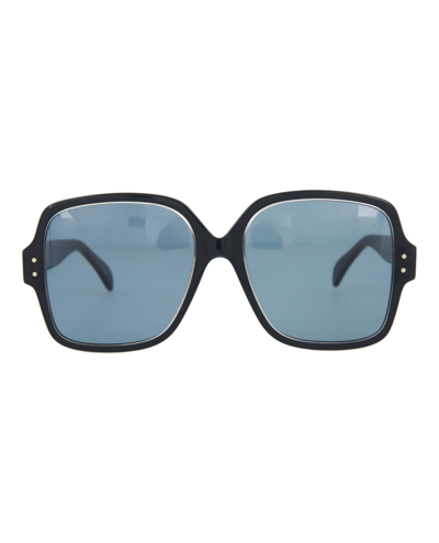 Alaïa Square-frame Acetate Sunglasses In Blue