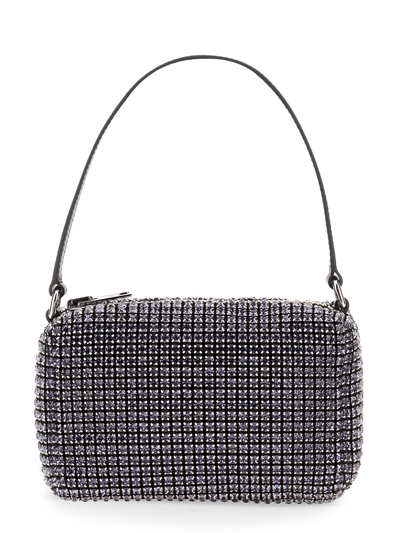 Alexander Wang Heiress Mesh Clutch Bag In Lilla