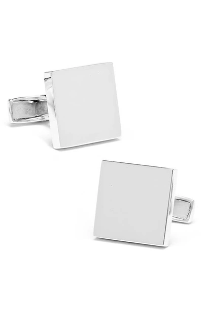 Cufflinks, Inc Infinity Edge Sterling Silver Cuff Links