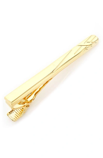 Cufflinks, Inc Goldtone Etched Tie Clip