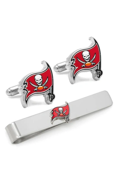 Cufflinks, Inc . Nfl Tampa Bay Buccaneers Cuff Links & Tie Bar In Red