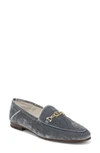 Sam Edelman Women's Loraine Tailored Loafers Women's Shoes In Smokey Blue