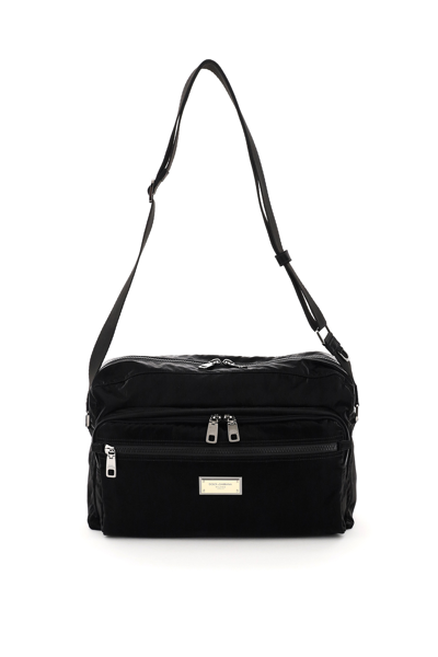 Dolce & Gabbana Samboil Big Camera Bag In Black