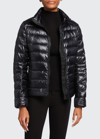 Canada Goose Cypress Packable 750 Fill Power Down Puffer Jacket In Black