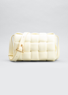 Bottega Veneta Padded Cassette Crossbody Bag In Zest