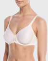 Simone Perele Caresse 3d Plunge Spacer Bra In Blush