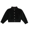 Givenchy Velvet Cardigan In Black