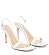 GIANVITO ROSSI RIBBON 85 PATENT LEATHER SANDALS