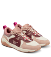 Hogan H597 Allacciato H Sneakers In Multicolor Leather In B018+m016+r811+r600+m007