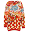 Etro Comet Jacquard-knit Wool-blend Sweater In Multicolor