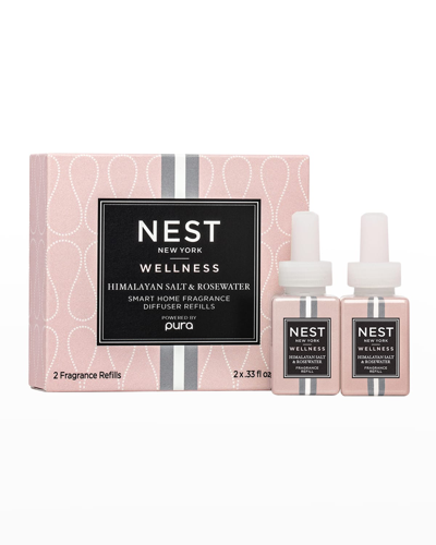 Nest New York X Pura Himalayan Salt & Rosewater Smart Home Fragrance Diffuser Refill In Himalayan Salt&rosewater