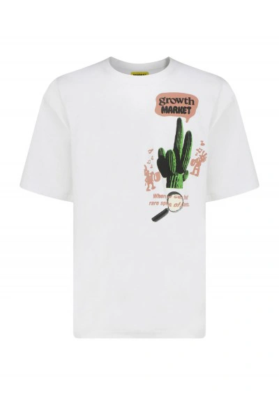 Market Growth T-shirt In White