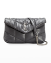 SAINT LAURENT LOU PUFFER TOY YSL CROSSBODY BAG IN QUILTED LEATHER