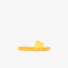 Tory Burch Logo-embossed Bubble Jelly Slides In Yellow