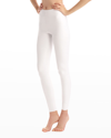 Commando Perfect Control Faux Leather Leggings In White