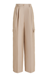 THE FRANKIE SHOP WOMEN'S MAESA PLEATED CARGO PANTS