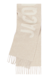 Jacquemus L Echarpe Two-tone Scarf In Multi-beige