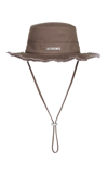 Jacquemus Brown Le Bob Artichaut Expedition Hat In Brown