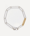 Otiumberg Mixed Metal Paperclip Link Chain Bracelet