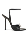 SAINT LAURENT NUIT EVENING SANDALS