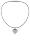 Petit Moments Irresistible Necklace In Metallic Silver
