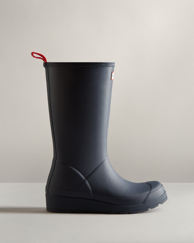 Hunter Original Play Tall Waterproof Rain Boot In Black
