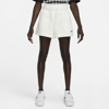 Nike Women's  Sportswear Phoenix Fleece High-waisted Loose Shorts In White