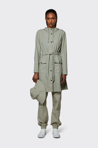 Rains Jacket Curve - Rock In Gray