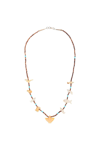 JESSIE WESTERN JESSIE WESTERN TURQUOISE AND SHELL POWER ANIMAL NECKLACE
