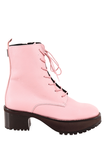 By Far Ankle Boots In Pink