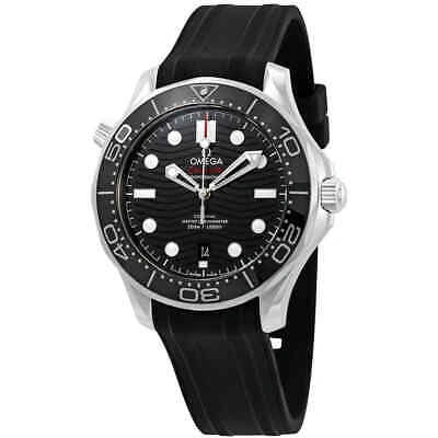 Pre-owned Omega Seamaster Automatic Black Dial Men's Watch 210.32.42.20.01.001
