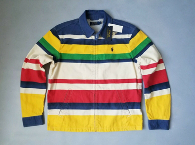 Pre-owned Polo Ralph Lauren Cp 93 Regatta Sailing Bayport Snow Beach Stadium Mens Jacket In Multicolor