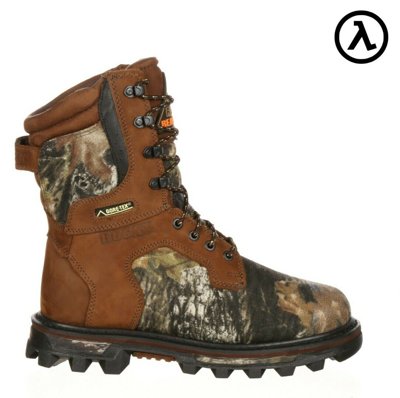 Pre-owned Rocky Bearclaw Gore-tex® Waterproof 1000g Insulated Boots 9275 - All Sizes - In Mossy Oak Break Up