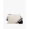 Ted Baker Darceyy Leather Cross-body Bag In White