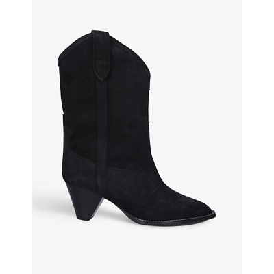 Isabel Marant 'dahope' Brown Cowboy Boots In Multi