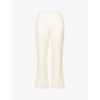 Nanushka Beata Cropped Trousers In Creme