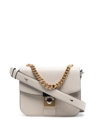 Maison Margiela New Lock Square Shoulder Bag In Neutrals