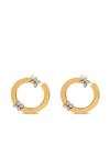 Roberto Coin 18kt Yellow Gold Love In Verona Diamond Earrings In Gold