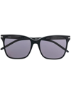 PAIGE MORGAN OVERSIZED SQUARE-FRAME SUNGLASSES