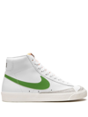 Nike Men's Blazer Mid '77 Vintage Leather High-top Sneakers In White
