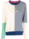 PS BY PAUL SMITH HAPPY STRIPED COLOUR-BLOCK JUMPER