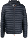 Save The Duck Donald Packable Puffer Jacket In Grey