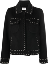 P.A.R.O.S.H STUDDED KNITTED JACKET