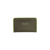 Horizn Studios Card Holder Card Holders In Dark Olive,neon Green