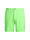 Vineyard Vines Island Cotton-blend Shorts In Green Gecko