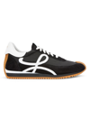 Loewe Men's Flow Runner Sneakers In Black